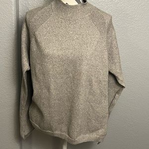 Chicos glitter cape sweater size 3